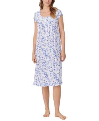 Eileen West - Women's Ruffled Botanical Waltz Nightgown