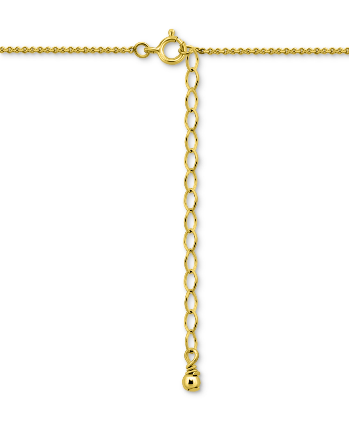 Giani Bernini Cubic Zirconia Cross Pendant Necklace (1/2 C.t. T.w.) In 18k Gold Over Sterling Silver, 16" + 2" Ext