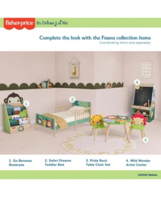 Fisher Price Animal Kingdom Table & Chair in Jungle Print