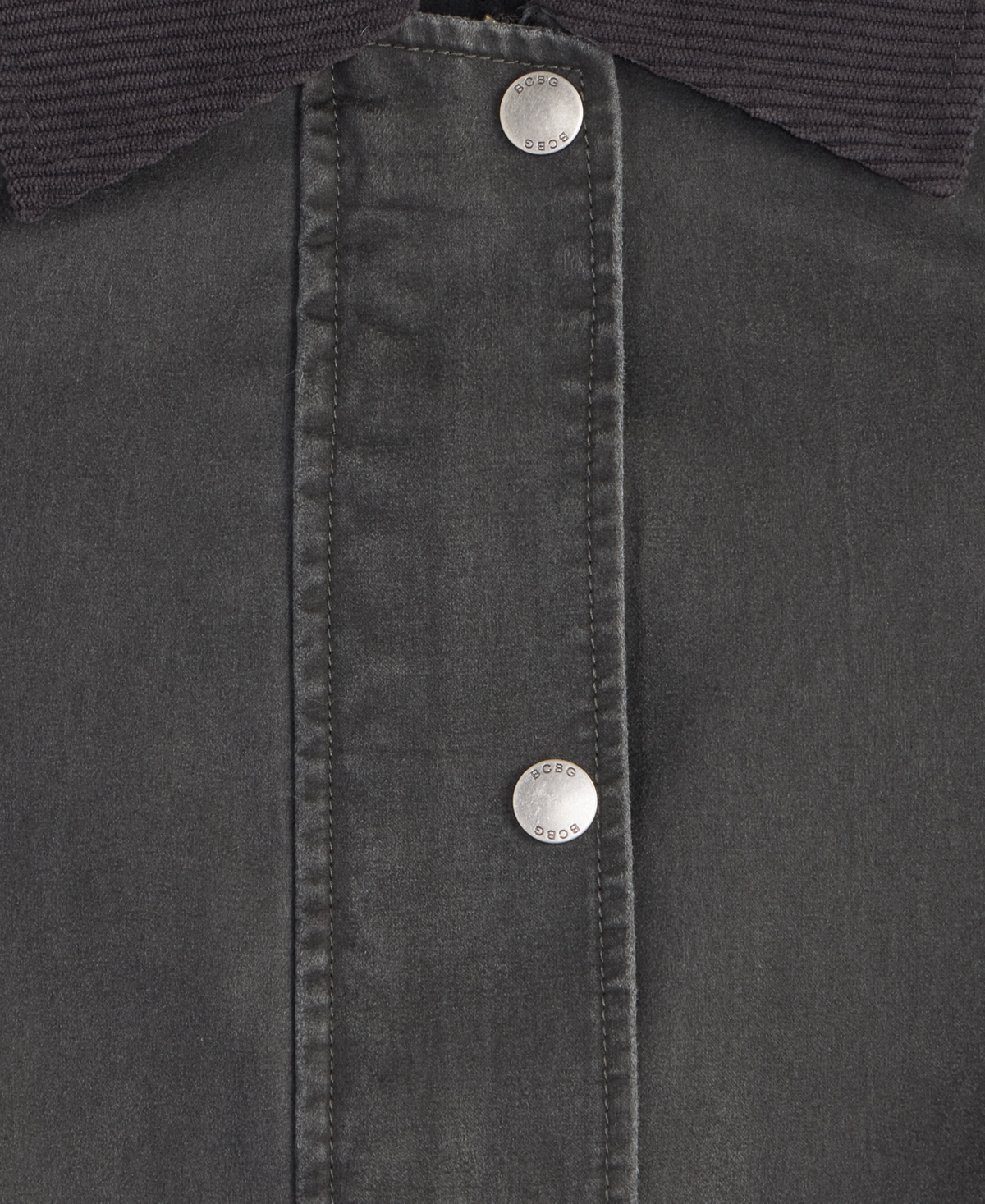 Bcbgmaxazria Women's Corduroy-collar Barn Jacket, Exclusively At Macy's In Blue