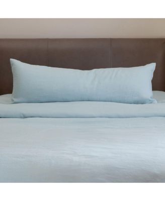 French Linen Body Pillow with removable Sham