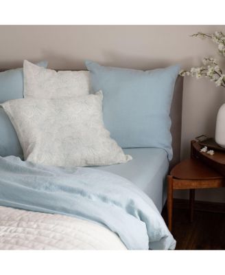 20" x 20" French Linen Pillow with Removable Sham