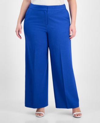 Plus Size Wide-Leg Pants 