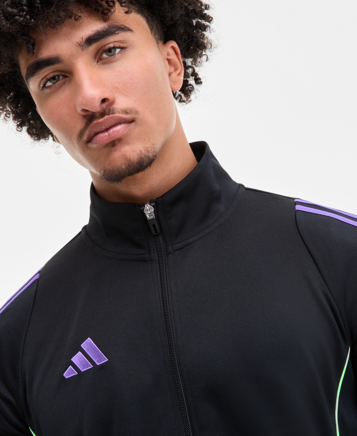 adidas Men's Tiro 24 Slim-Fit Performance 3-Stripes Track Jacket