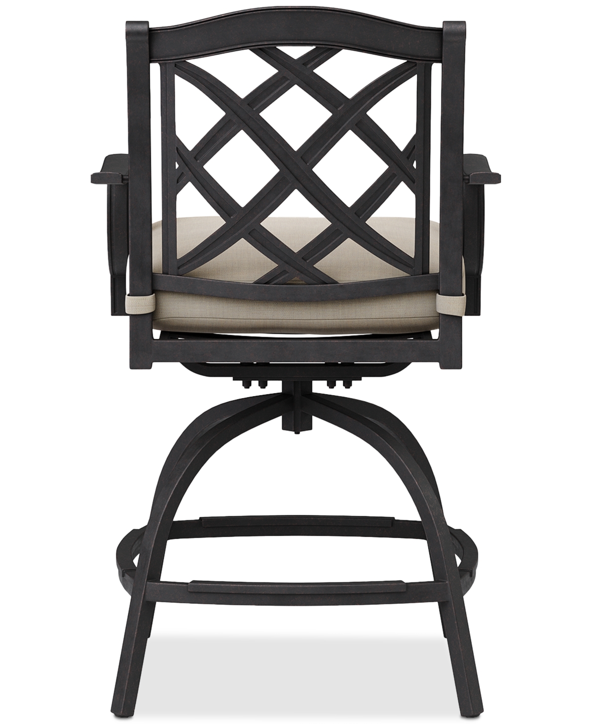 AGIO WYTHBURN OUTDOOR FIREPIT BAR HEIGHT BAR STOOL, CREATED FOR MACY'S 