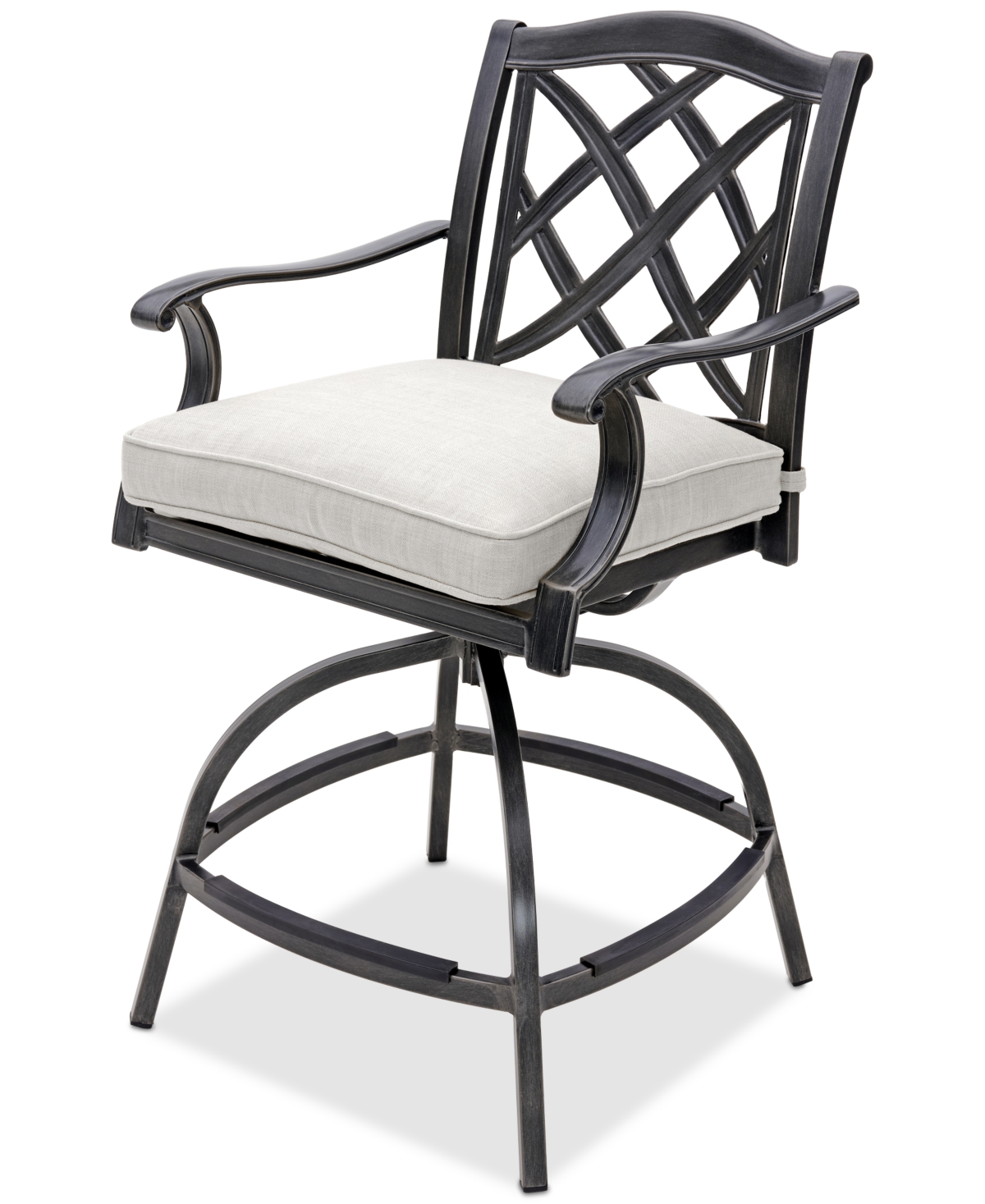 Agio Wythburn Outdoor Firepit Bar Height Bar Stool, Created For Macy's