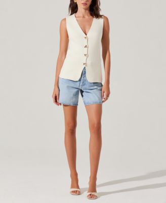 Women's Jayce Cotton Sweater Vest