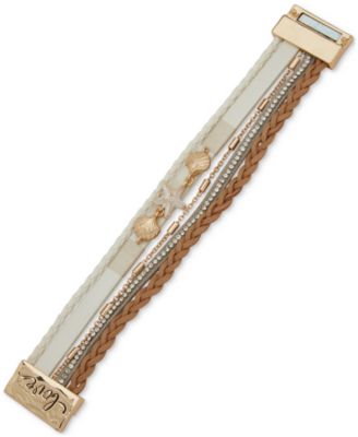 lonna - lilly Gold-Tone Sea-Motif Multi-Row Wrap Bracelet 7190₽