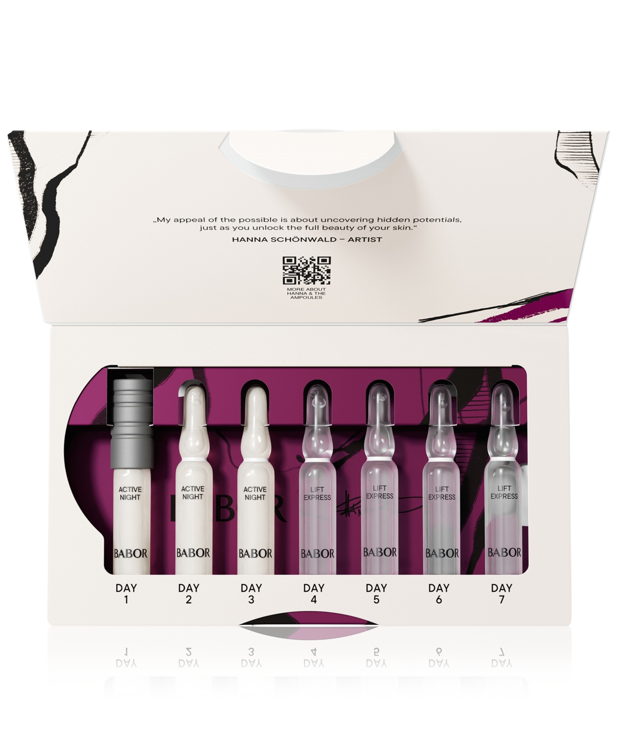 Babor 7-pc. Limited-edition Overnight Lift Ampoule Serum Concentrate Set