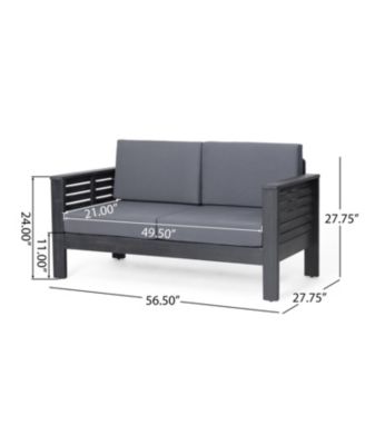 Streamdale 4 Seater Outdoor Lounge Chair Set