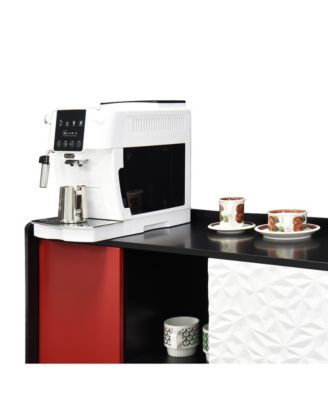 Accent Sideboard with Drawer and Open Shelves