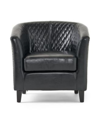 Streamdale Quilted Elegance Mia Club Chair with Studs and Comfort