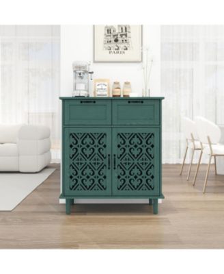 2-Drawer, 2-Door Accent Cabinet