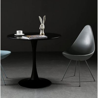 Streamdale Modern Round Dining Table, 31.5", Kitchen, Living Room