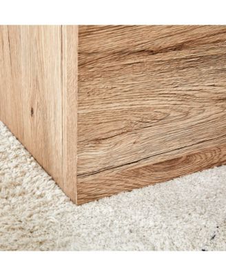 Streamdale Modern Wood Texture MDF Coffee Table, Simple, Durable Design (39.3"x23.6"x11.8")