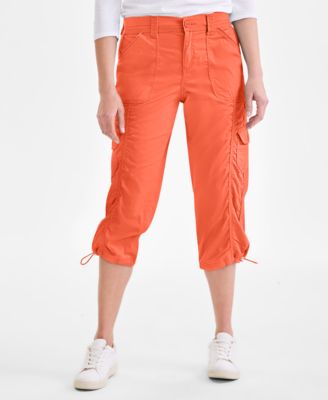 Women's Cargo Capri Pants, 2-24W, Created for Macy's