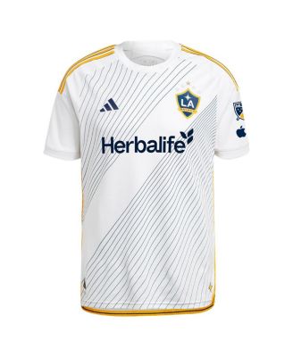 Мужская футболка Adidas Gabriel Pec белого цвета LA Galaxy 2024 Angelino Kit Authentic Player.