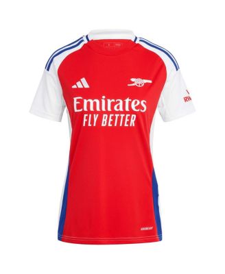 Женская футболка Adidas Bukayo Saka Red Arsenal 2024/25, домашняя копия футболки игрока