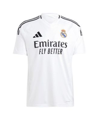Мужская футболка Adidas Jude Bellingham White Real Madrid 2024/25 Домашняя копия игровой майки игрока