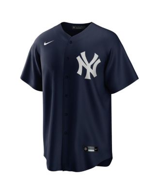 Мужская футболка Nike Aaron Judge Navy New York Yankees 2020 для весенних тренировок, точная копия майки игрока