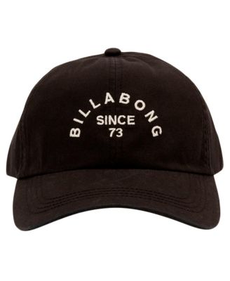 Женская черная кепка для папы Billabong, регулируемая шляпа