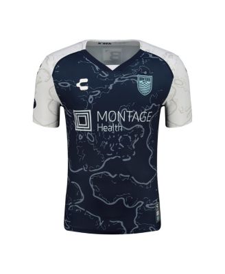 Мужская майка Charly Navy Monterey Bay FC 2025 Home Authentic.