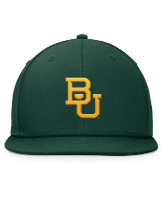 Мужская кепка-бейсболка Top of the World Green от Baylor Bears Fundamental Snapback