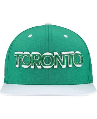 Мужская кепка-снэпбэк с альтернативным логотипом Fanatics Kelly Green Toronto St. Pats