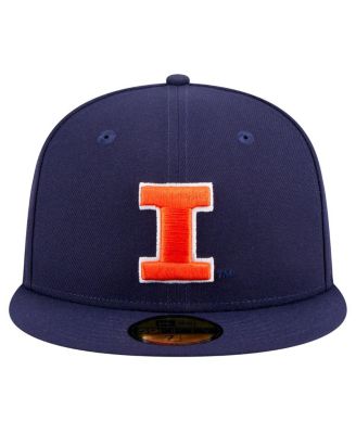 Men's Navy Illinois Fighting Illini 59FIFTY Fitted Hat