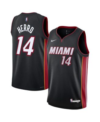 Nike - Big Boys and Girls Tyler Herro Black Miami Heat Swingman Jersey - Icon Edition
