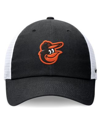 Мужская черная кепка дальнобойщика Baltimore Orioles Club с регулируемой посадкой от Nike