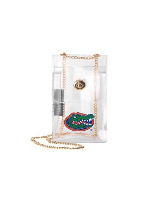 Logo Brands - Florida Gators Clear Essential Crossbody Purse