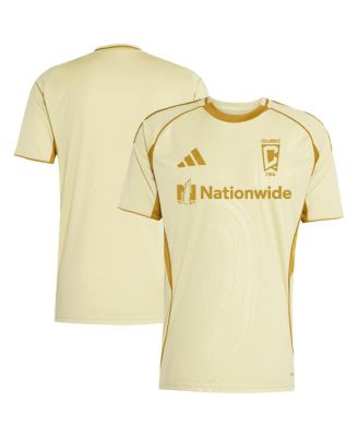 adidas - Men's Tan Columbus Crew 2025 One Planet Pre-Match Top