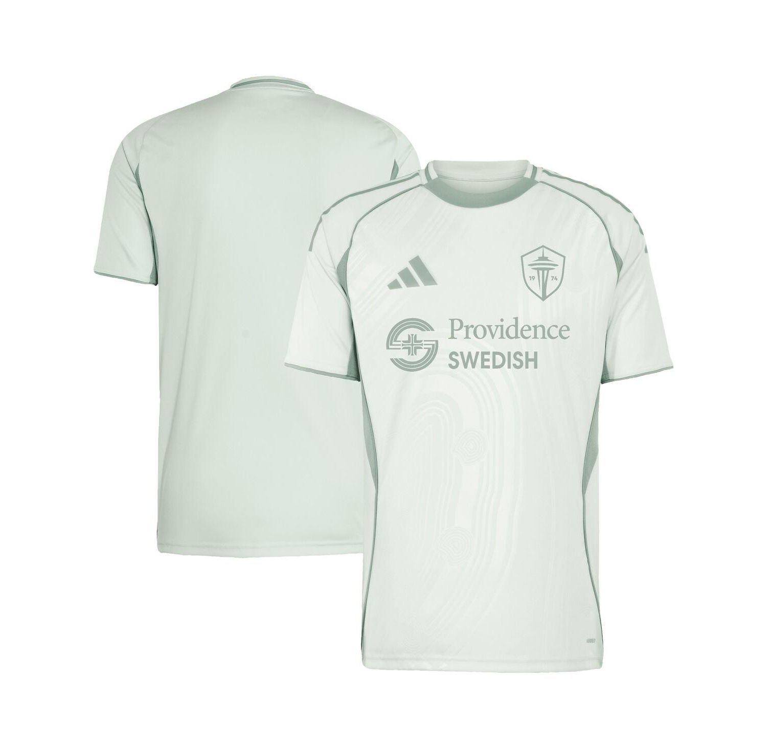 Men's Light Green Seattle Sounders FC 2025 One Planet Pre-Match Jersey