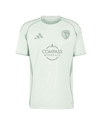 Men's Light Green Sporting Kansas City 2025 One Planet Pre-Match Jersey