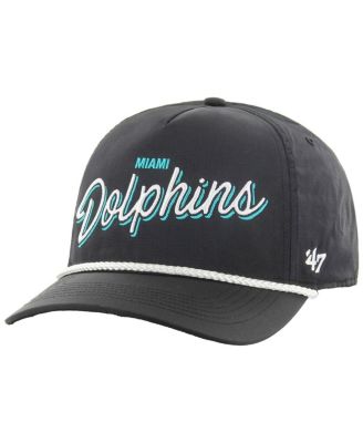 '47 Brand - Men's Black Miami Dolphins Brrr Fairway Hitch Adjustable Hat