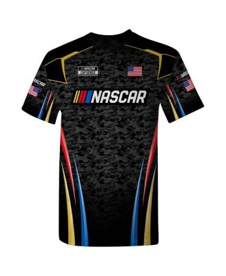 Checkered Flag Sports Mens Black NASCAR Uniform T-Shirt 7190₽