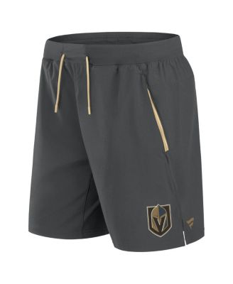 Мужские серые шорты Fanatics Vegas Golden Knights Authentic для выступлений на профессиональном ринке