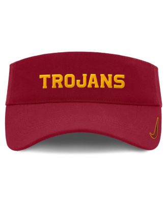 Мужская бейсболка с регулируемым козырьком Nike Cardinal USC Trojans On-Field Ace Performance