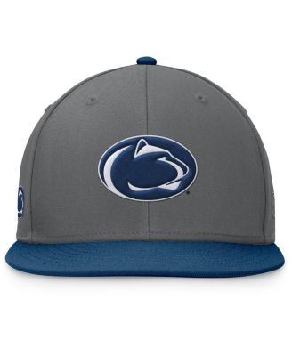 Мужская двухцветная приталенная шляпа Top of the World, серая/темно-синяя, Penn State Nittany Lions Rally