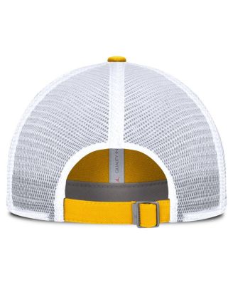 Men's Maize/White Michigan Wolverines Club Trucker Adjustable Hat