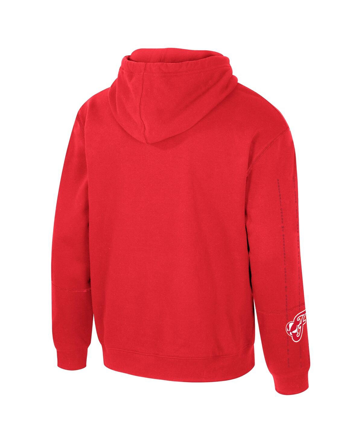 Shop Stadium Essentials Men's And Women's Red Indiana Fever City Star Rebel Edition Pullover Hoodie