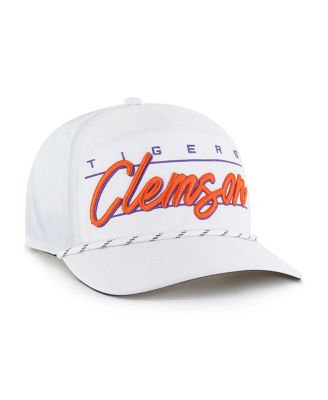 Брендовая мужская белая шляпа Clemson Tigers Condor Hitch 47-го года выпуска, регулируемая по длине.
