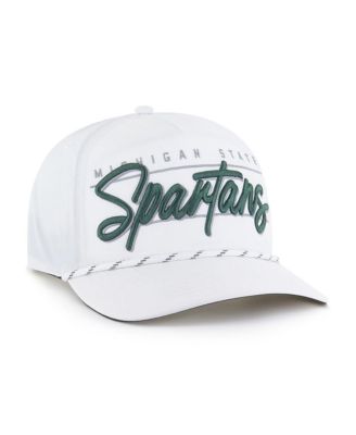 Брендовая мужская белая шляпа Michigan State Spartans Condor Hitch 47-го года выпуска, регулируемая по длине.