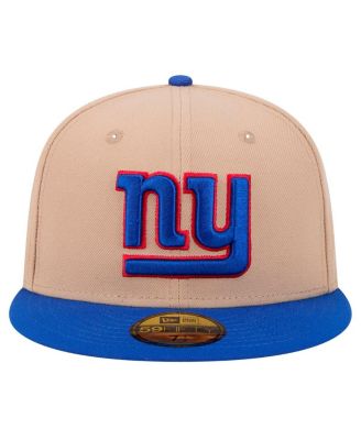 Мужская коричневая кепка New Era New York Giants с логотипом Main 59FIFTY в обтяжку