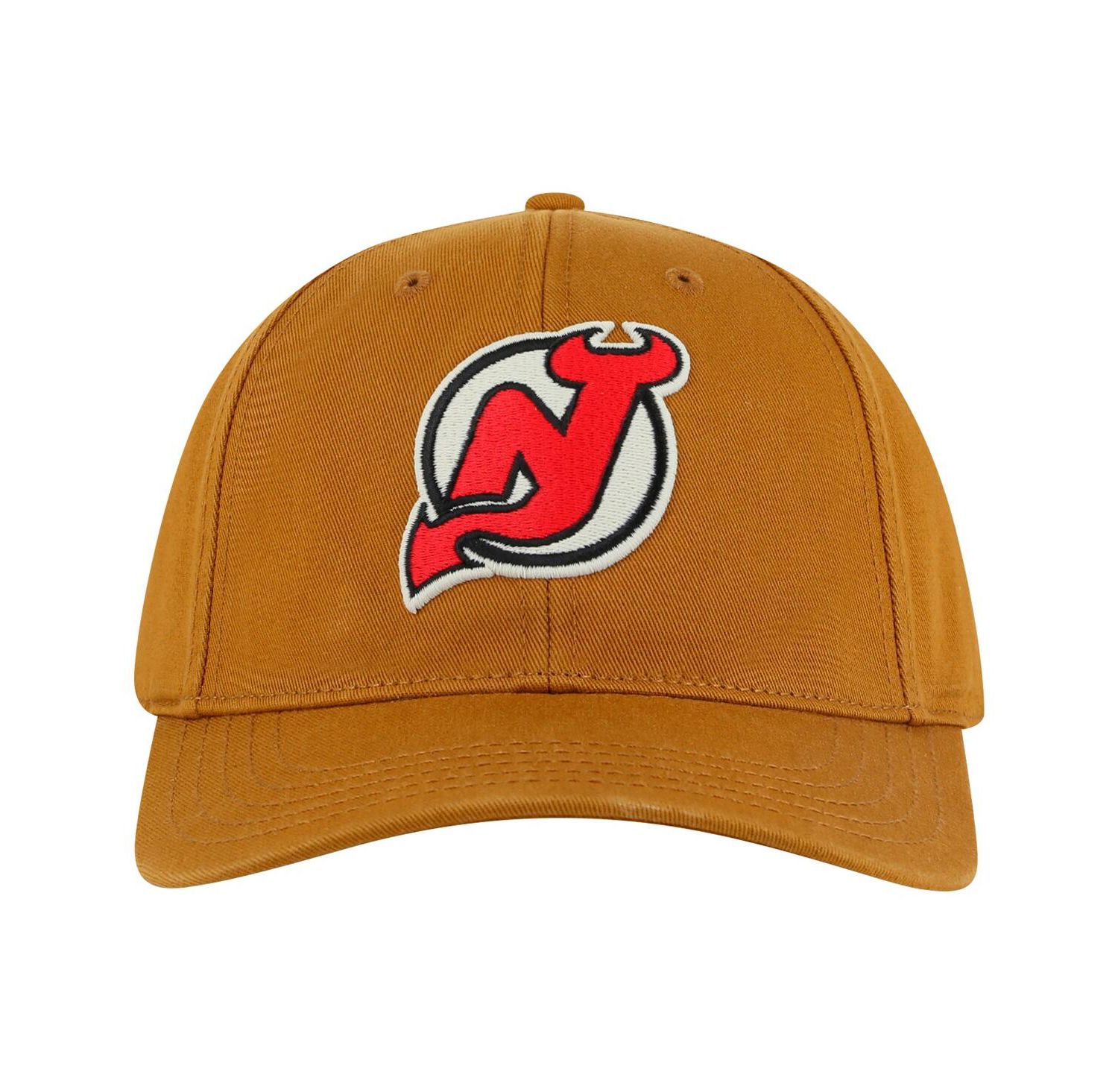 Men's Tan New Jersey Devils Hepcat Washed Twill Adjustable Hat
