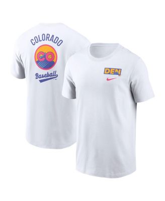 Nike - Men's White Colorado Rockies 2025 City Connect Graphic T-Shirt