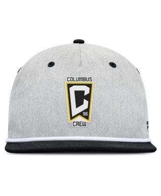 Мужская кепка-бейсболка для гольфа Fanatics Heather Grey Columbus Crew Chip