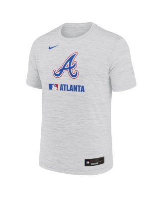 Мужская белая футболка Nike Atlanta Braves 2025 City Connect Authentic из коллекции Velocity Performance от Nike