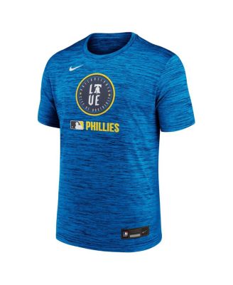 Men's Royal Philadelphia Phillies 2025 City Connect Authentic Collection Velocity Performance T-Shirt
